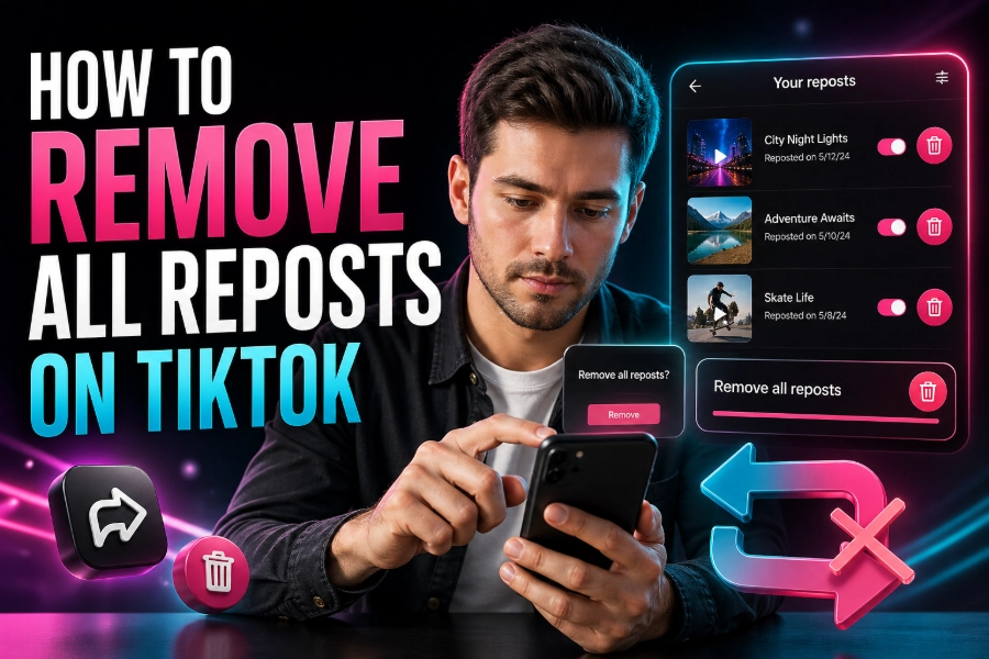 How to Remove All Reposts on TikTok : A Complete Guide