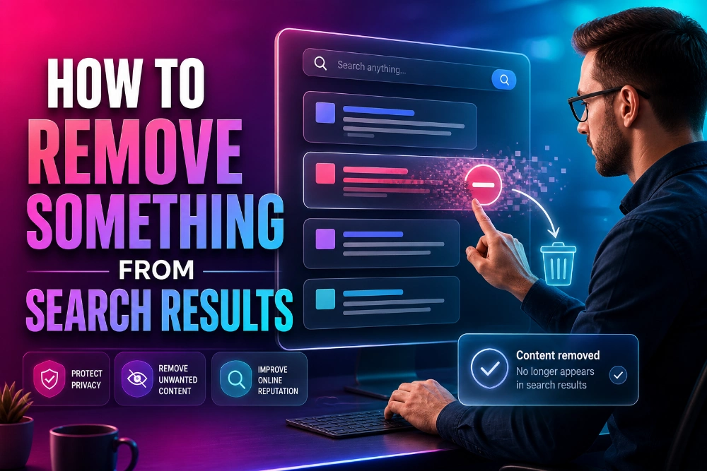 how to remove something from search results